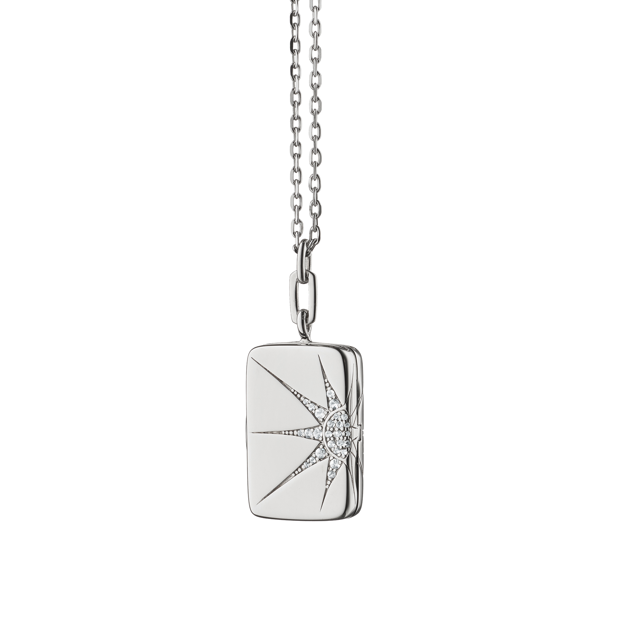 Modern locket necklace deals digital